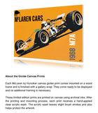 McLaren 1968 M7A - Bruce McLaren - Canvas Print