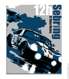 Cobra Deluge - 1965 Sebring 12h - Canvas Print