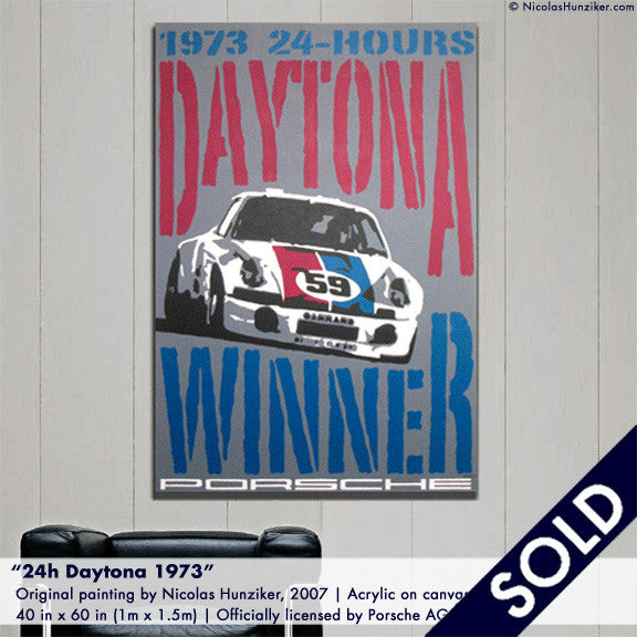 Porsche 911RSR - 24h Daytona 1973