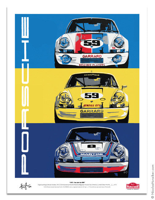 Porsche 911RSR - Das Jahr des RSR - Paper Print