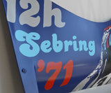 Porsche 917K OEM Hood Painting - 12h Sebring 1971 Sebring