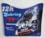 Porsche 917K OEM Hood Painting - 12h Sebring 1971 Sebring