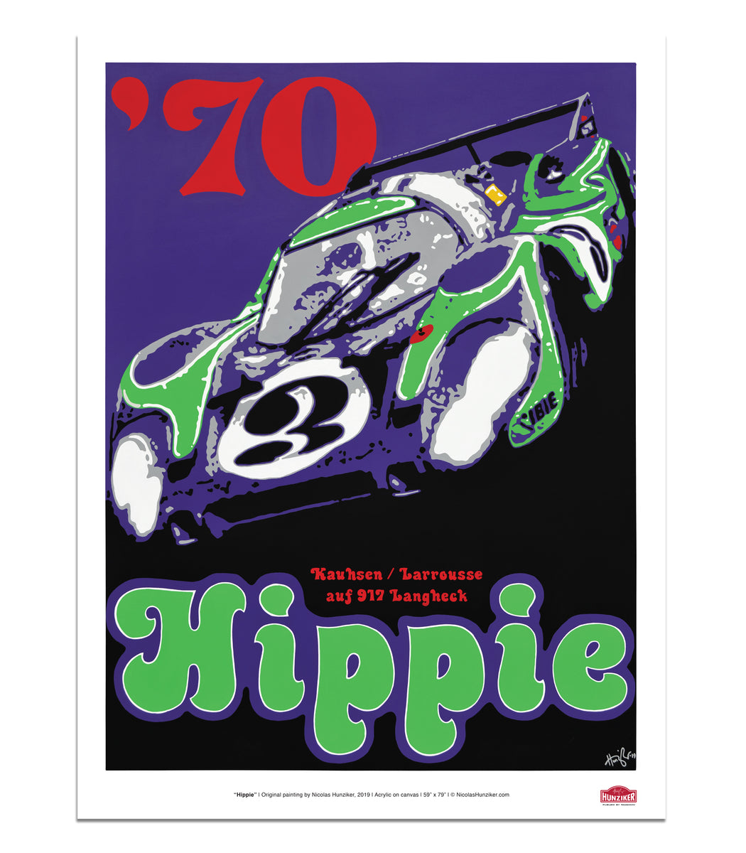 Hippie - 917 Longtail - Poster – HUNZIKER