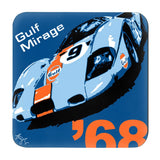 Gulf Racing Coasters - Set of 4
