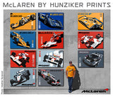 McLaren 1968 M7A - Bruce McLaren - Canvas Print