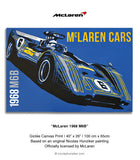 McLaren 1968 M6B - Canvas Print