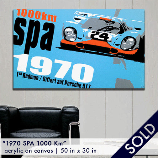 Porsche - 1970 Spa 1000KM