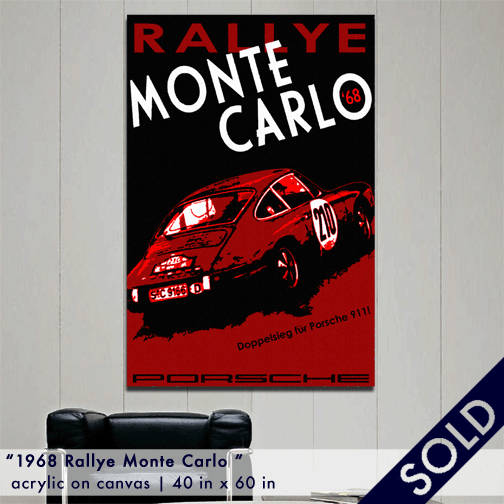 Porsche - 1968 Rallye Monte Carlo