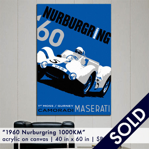 Maserati Birdcage - 1960 Nürburgring 1000KM