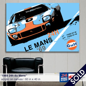 Ford GT40 - 1969 24h du Mans