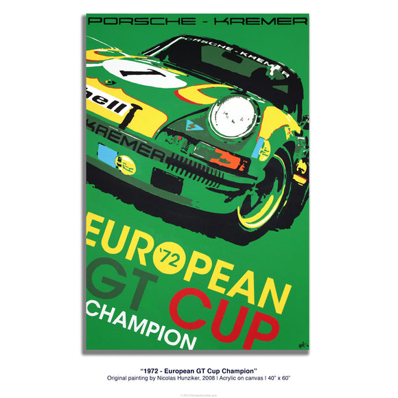 1972 European GT Cup Champion