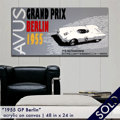 Porsche Spyder - 1955 GP Berlin