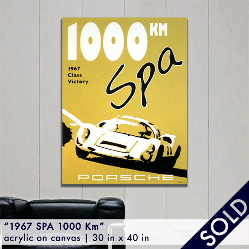 Porsche 910 - 1967 SPA 1000KM