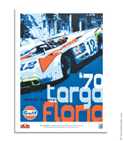 Gulf Racing - '70 Targa Florio - 908/3 - Poster