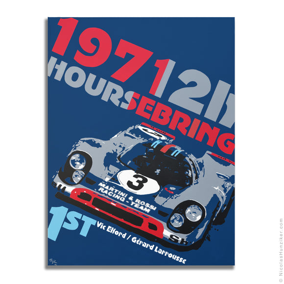 Porsche 917K - 1971 12 Sebring