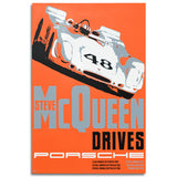 Steve McQueen Drives Porsche - Sebring 12h 1970