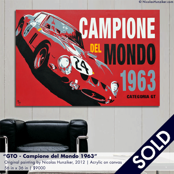 Ferrari - GTO Campione del Mondo 1963