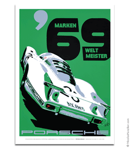 Porsche 908LH - 1969 Marken Weltmeister - Poster