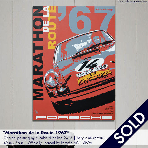 Porsche 911R - Marathon de la Route 1967 – HUNZIKER