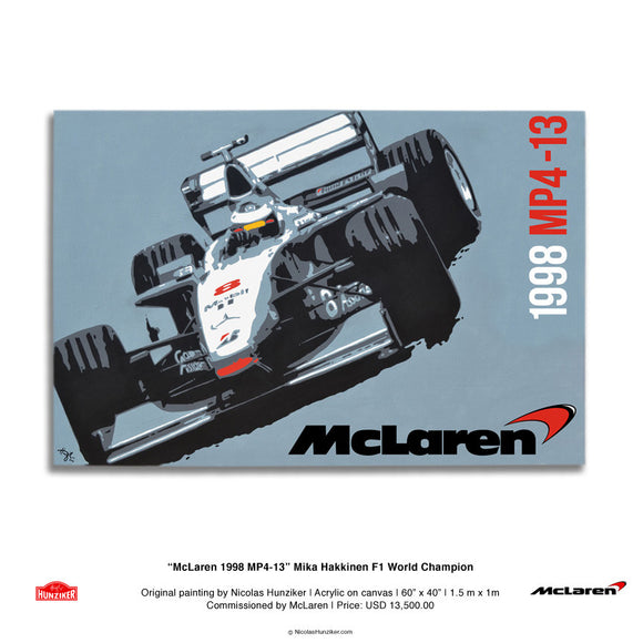 McLaren 1998 MP4-13
