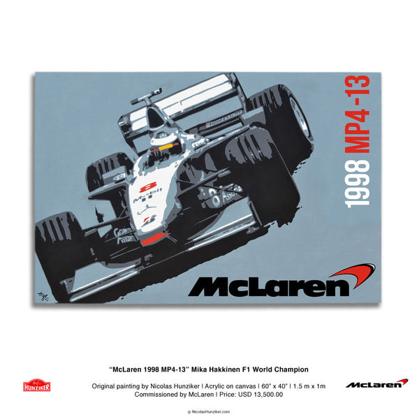 McLaren 1998 MP4-13 – HUNZIKER