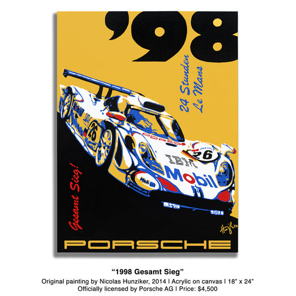 Porsche 911 GT1 - 1998 Gesamt Sieg