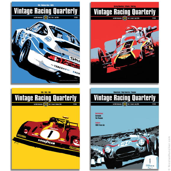 SVRA - Vintage Racing Quarterly Cover Art 2015