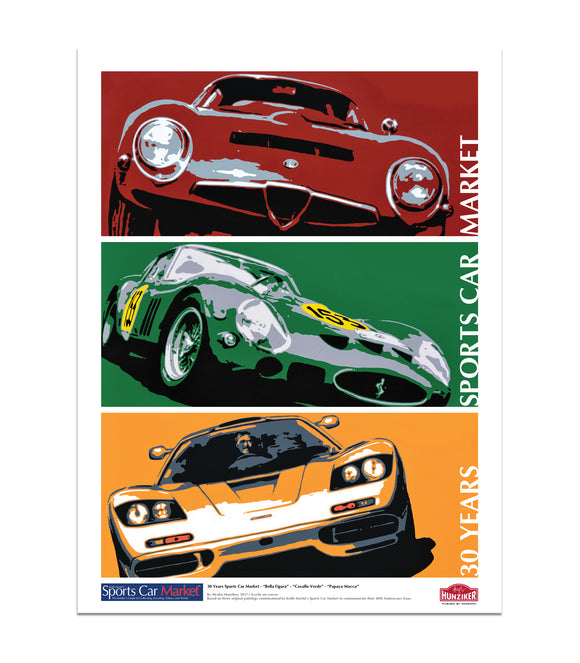 Sports Car Market 30th Anniversary - Poster