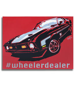 Wheeler Dealer Collection - #mach1 - Original Painting