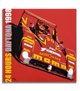 Ferrari 333 SP - 24h Daytona 1998 - Canvas Print