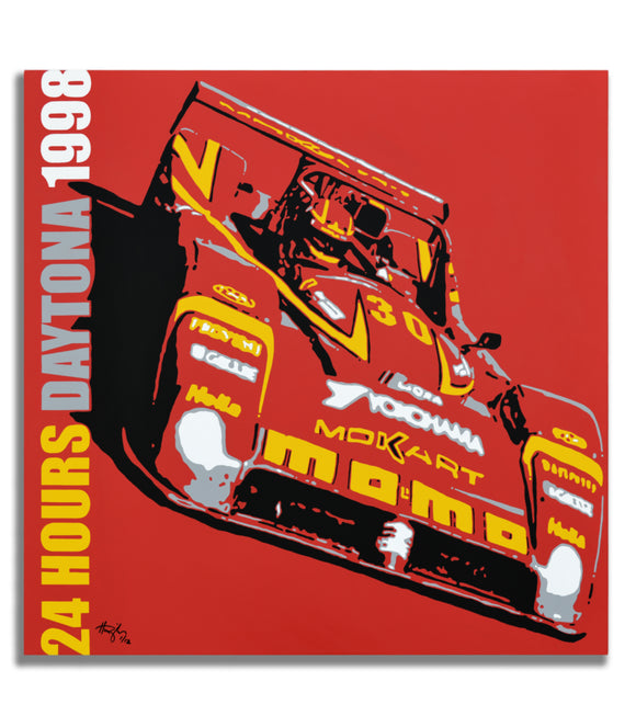 Ferrari 333 SP - 24h Daytona 1998 - Canvas Print