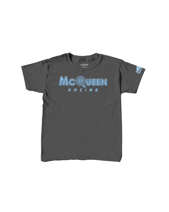 McQueen Racing Youth Tee - Slate Grey