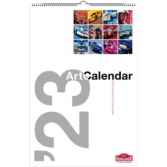 2023 Hunziker Art Calendar (US & Canada Shipping Only)